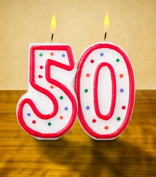 Turning Fifty: My One Word for the Year
