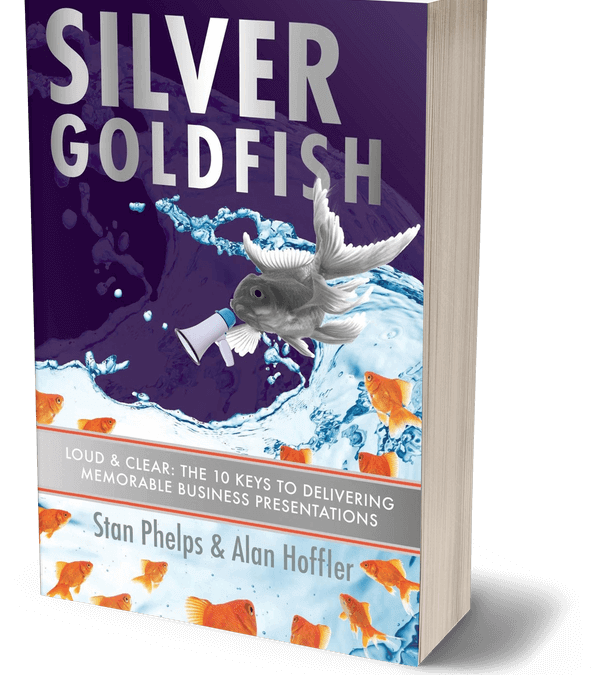 Silver Goldfish Book Cover clarity in communication Business Presentations